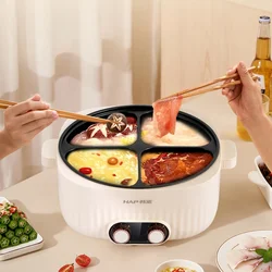 Multi-functional Integrated  Stew Pot  Electric Heating Household Large-capacity Edge Furnace Sigongge Electric Cooking Pot