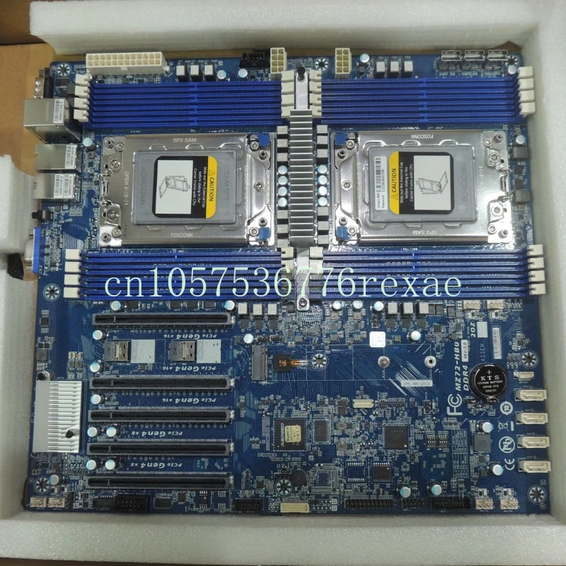 EPYC 7302 7742 7413 7R13 7B13 Processores,100% Tested Work WellFreeship Original MZ72-HB0 V3.0 Dual Server Motherboard Support