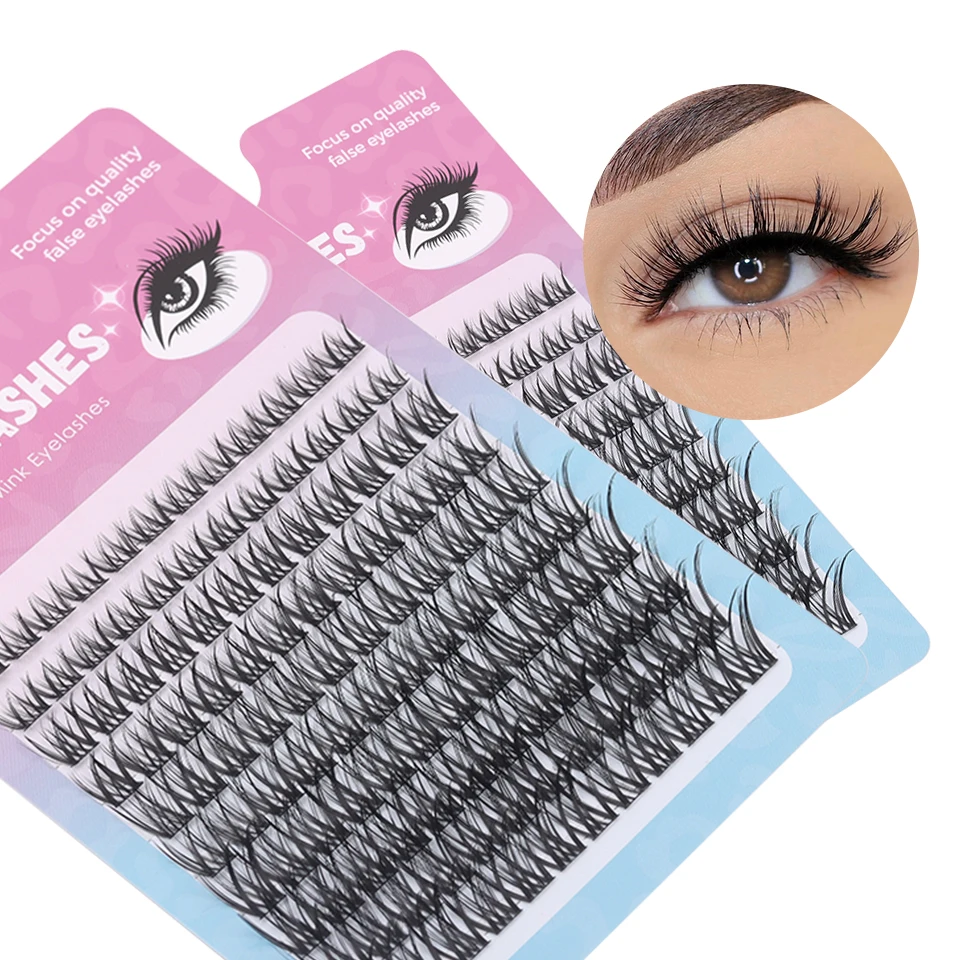 Wimpers 120 Pcs Clusters Lash Bond En Afdichting Make-Up Tools Diy Wimpers Verlengset Voor Het Lijmen Van Wimpers Lijm Accessoires