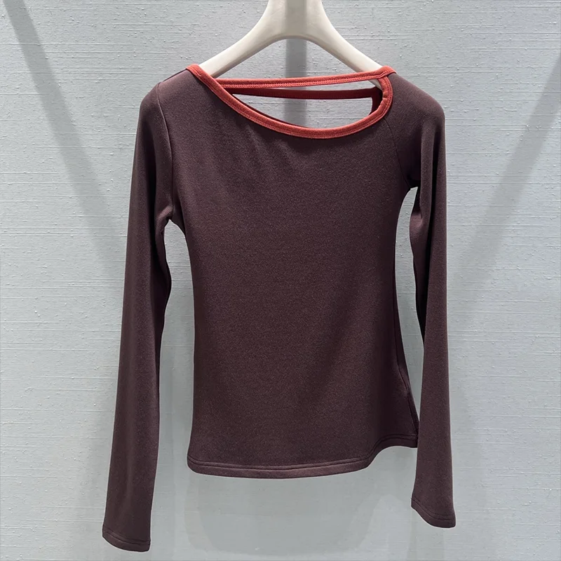 

High quality Base layer women's long sleeved t-shirt - sexy, form-fitting, suitable for all seasons new collection 25121286