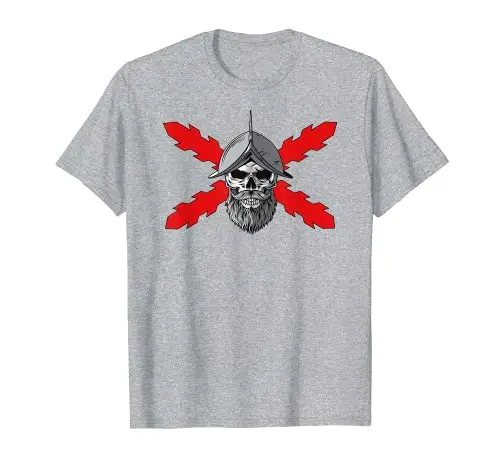 Tercios Españoles. Soldado Calavera Men T-Shirt Short Sleeve Casual 100% Cotton O-Neck Summer Shirts