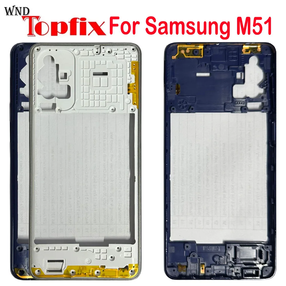 

Замена для Samsung Galaxy M51 Чехол с средней рамкой для Samsung M51 M515F Средняя рамка Средняя пластина