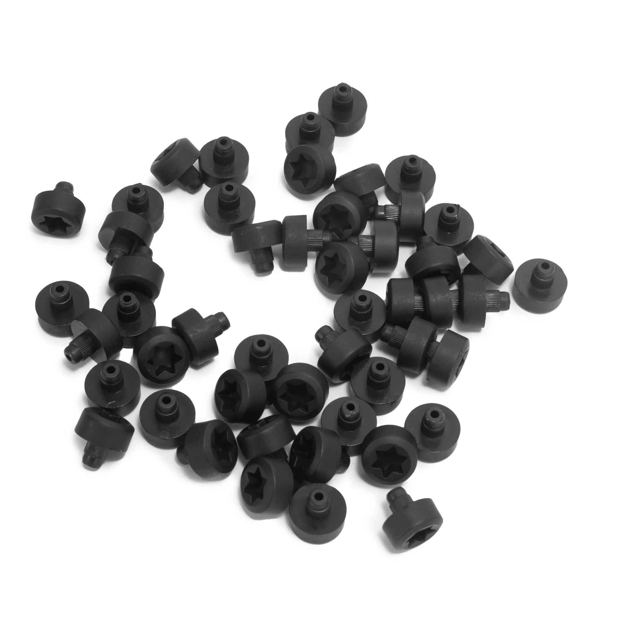 CFPerformance 25 Stück/100 Stück/125 Stück 6,3 mm/0,25" Kunststoffkappen-Schrauben für Kraftstoff-Offroad-Räder, Reifen, Teile, Styling 1010-16B – Detail 5