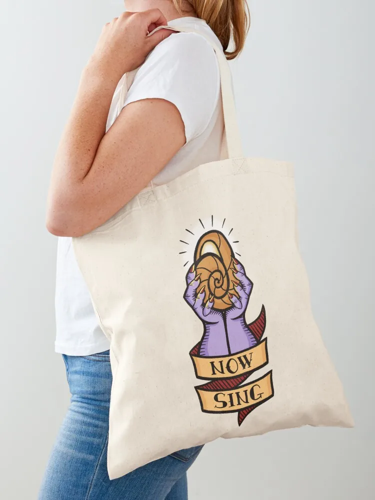 Now, Sing! Tote Bag tote bags cloth bags tote bag women Canvas bag