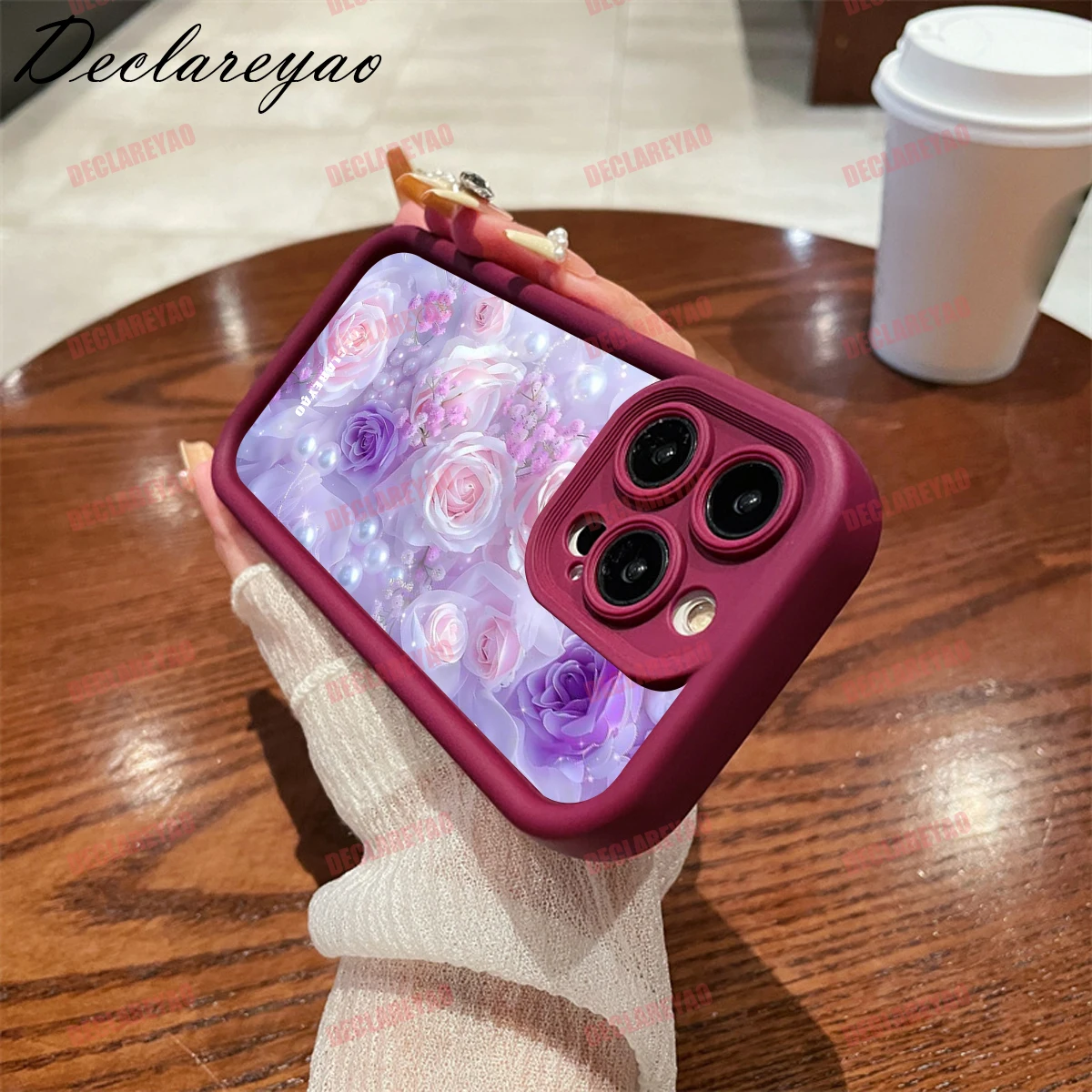 DECLAREYAO ماتي بولي TPU سليم غطاء ناعم ل VIVO لايت X200 X100S Y17S S19 V11 iQOO Y200 Y02S Y29 Y36 SE Y1 حافظة سيليكون مقاومة للصدمات