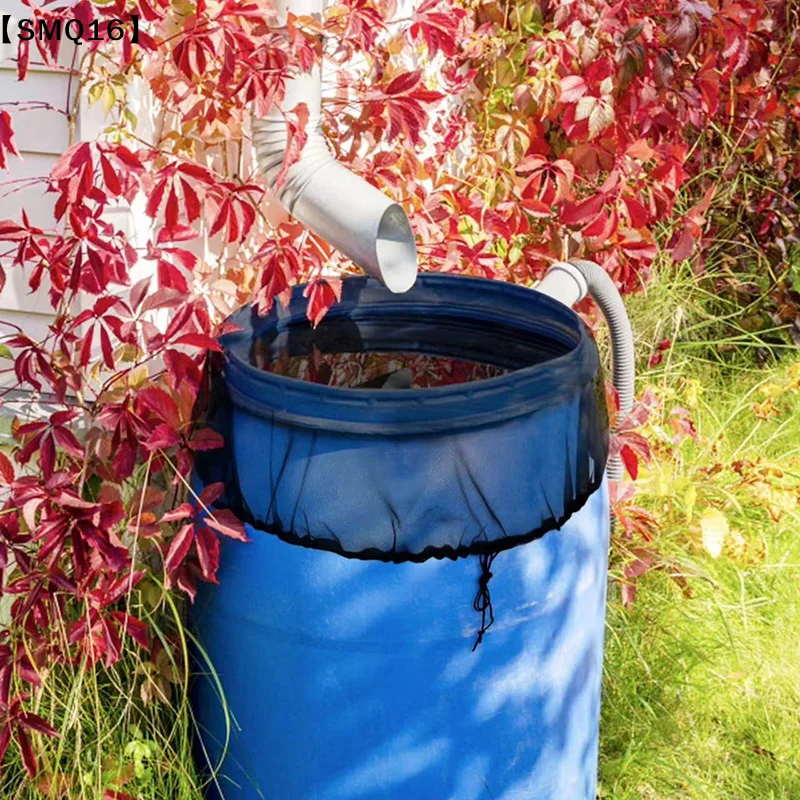 1Pc Mesh Cover Netting For Rain Barrels Water Collection Buckets Anti-Mosquito Cover Tank Raindrop Harvesting Tool【SMQ】