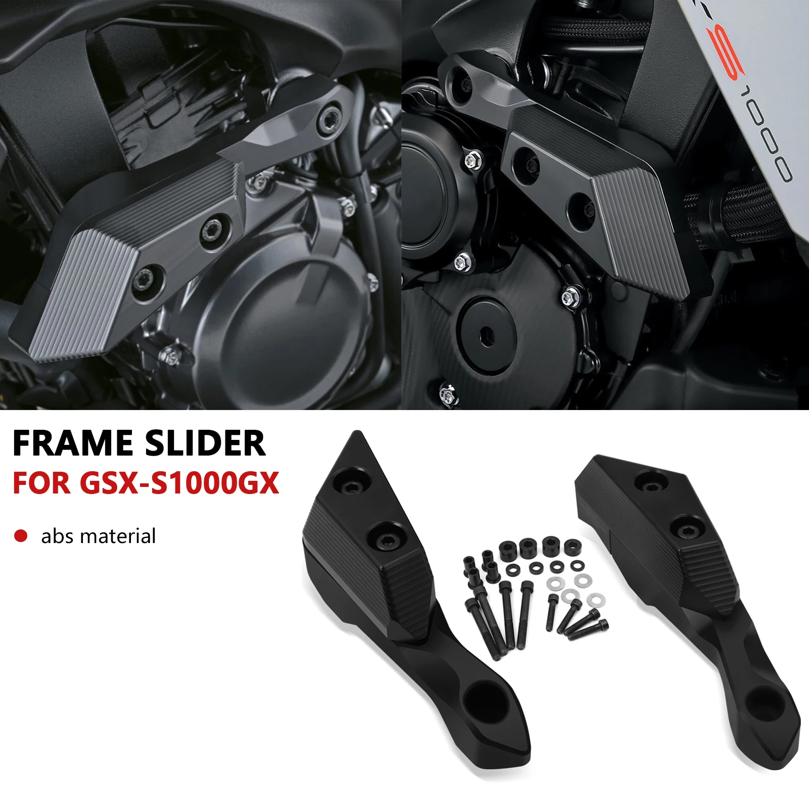 

Для мотоцикла, слайдер, рама, слайдер, защита от падения тела, защитный чехол для двигателя GSX-S1000GX GSXS1000 GX 2024