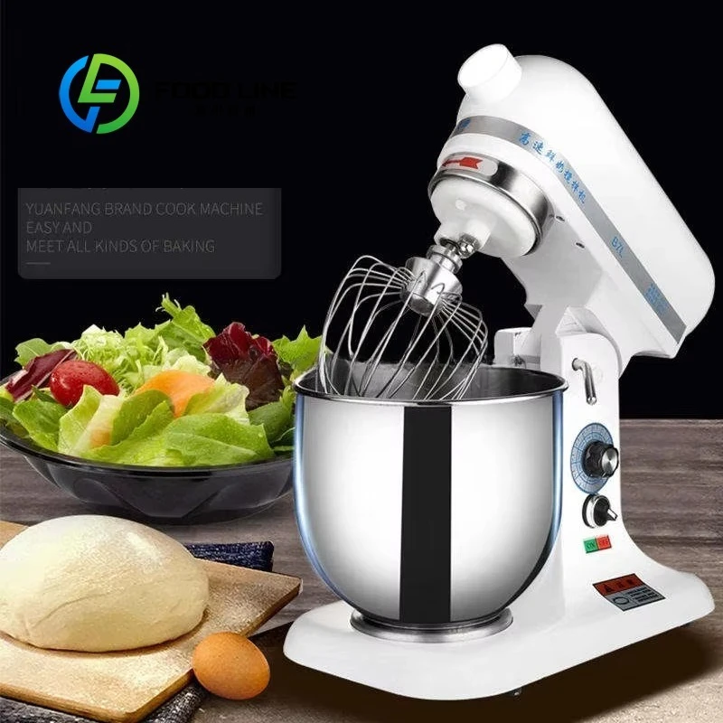 

Commercial Desktop Electric Egg Cake Dough Mixer Fresh Cream Machine Stainless Steel Housing Plastic Speeds Household Hotel