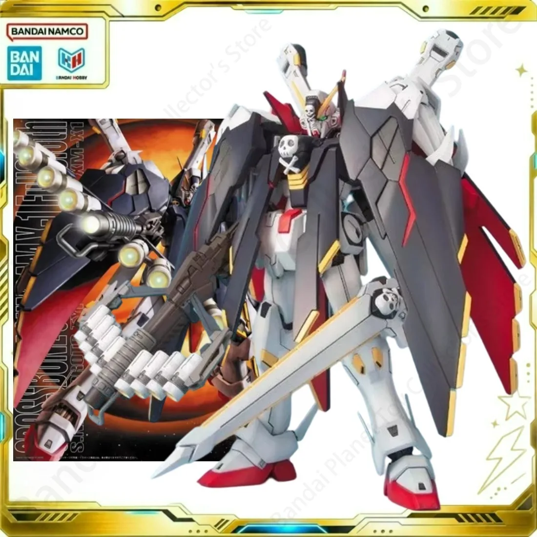 Bandai Action Original Gundam Model Anime MG 1/100 94 X1 CROSSBONE Figure Building Collectibles Model Kit Gift For Fans