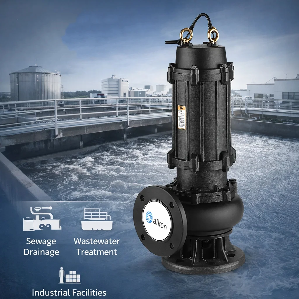 Popular 50 Horse Power Stainless Steel Impeller Fully Automatic Control Submersible Electric Sewage Pump Cast Iron 2M/H