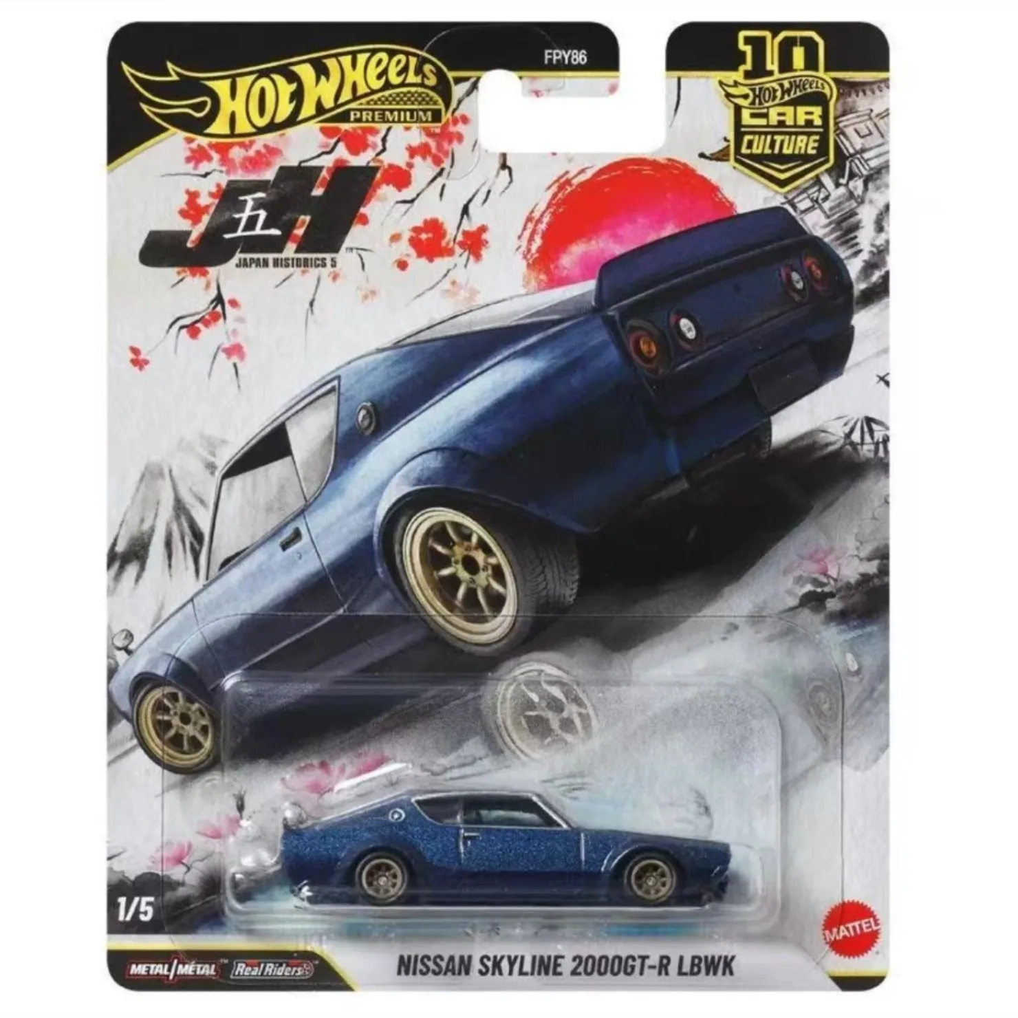 الأصلي الساخن عجلات قسط ثقافة السيارات تاريخ اليابان 5 سيارات معدنية مصغرة Hotwheels 1/64 نموذج سيارة 1:64 دييكاست Hotwheels