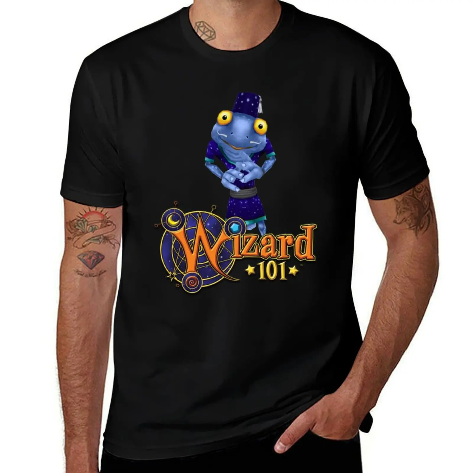 

Wizard101 T-Shirt cotton tshirt 100% man t shirt cotton high quality t shirts designer T-shirt