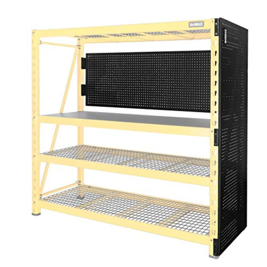 

Pegboard Kit for 6-foot Garage Storage Rack Shelving Heavy-Duty Steel Industrial Powder-Coating 2.5cm Spacing