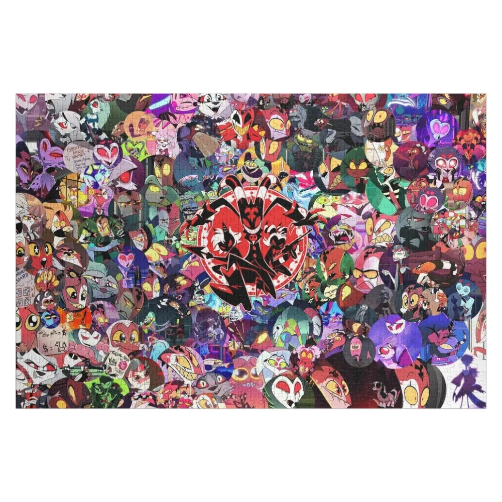 

Helluva Boss Jigsaw Puzzle Customized Photo Custom Wood Personalized Toy Personalize Puzzle