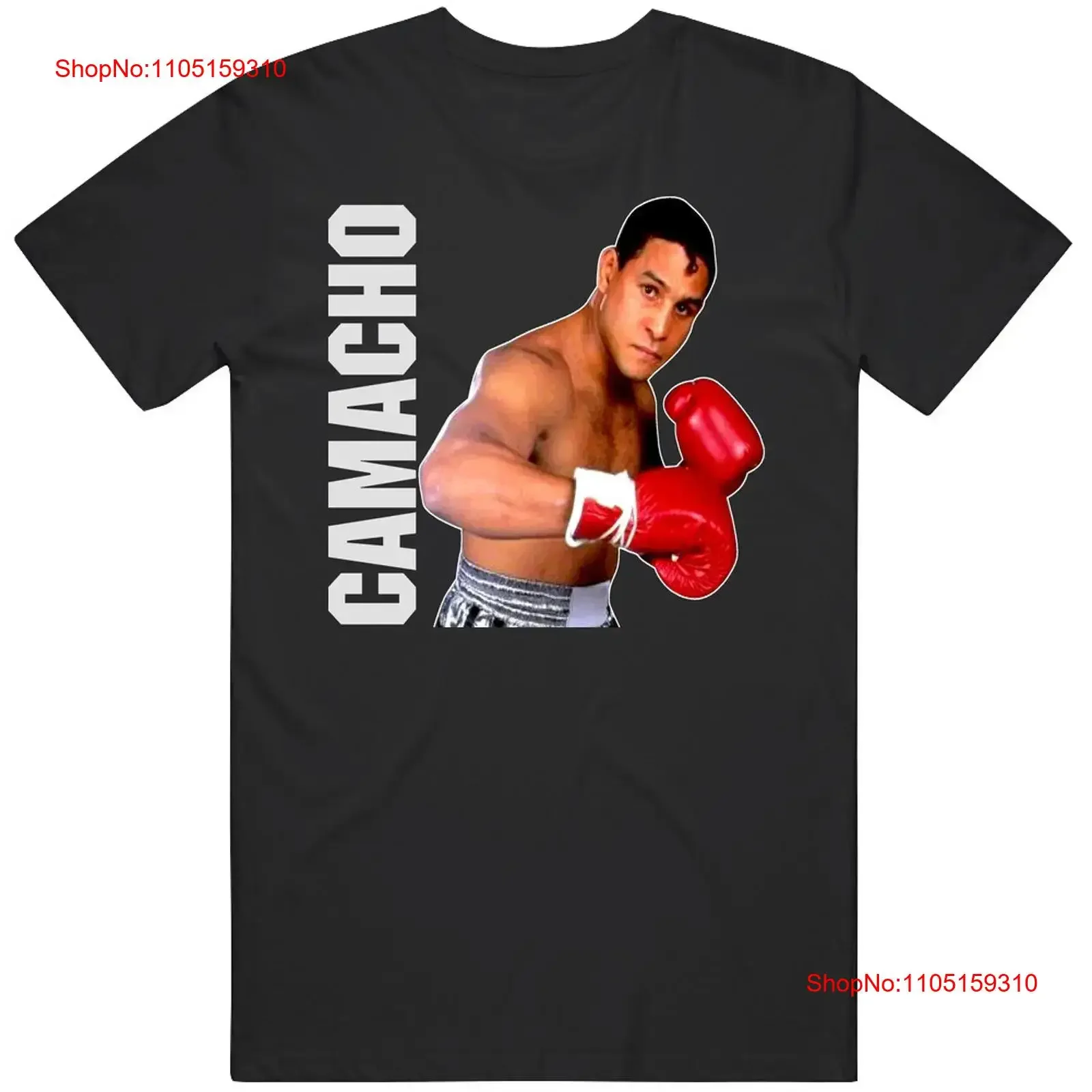 

Футболка Hector Macho Camacho Boxing Champ, винтажная стираная удобная дышащая дизайнерская одежда для дома, модная графика унисекс