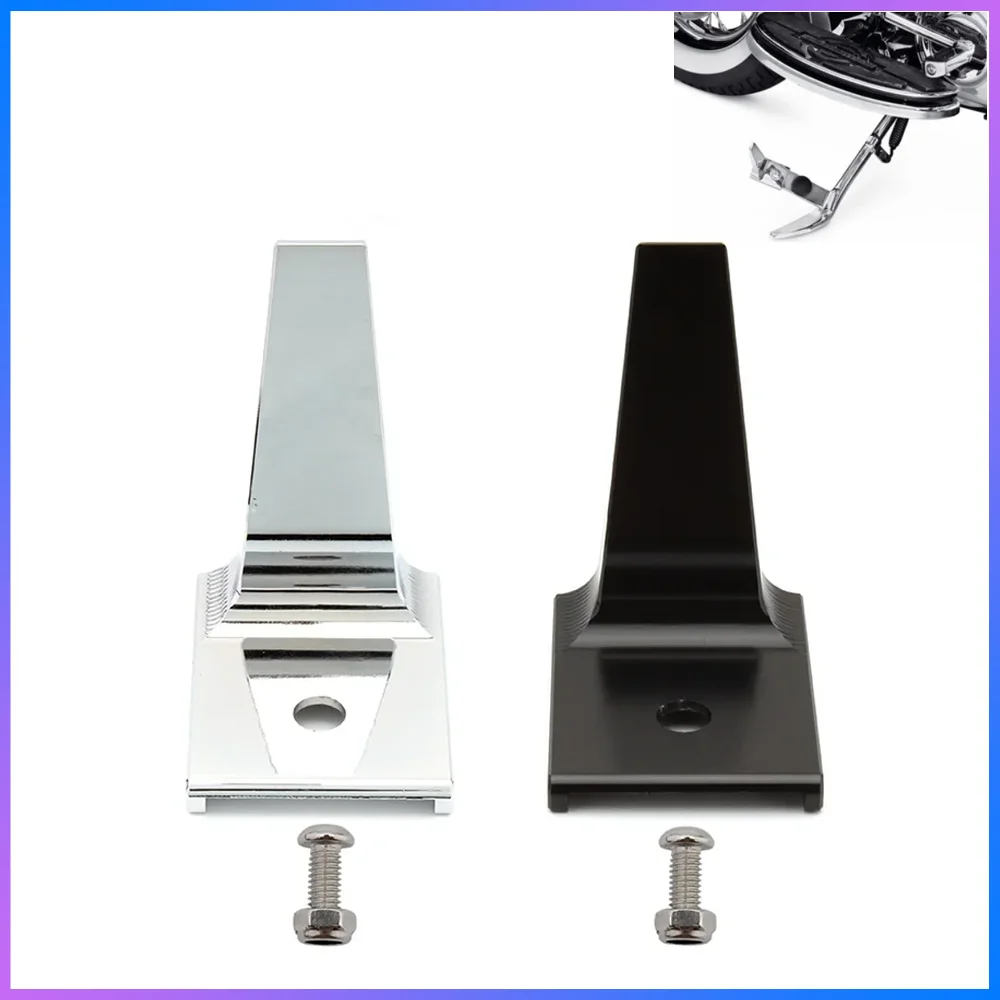 Motorcycle Side Stand Extender Kickstand Support For Harley Fat Boy S Softail Cross Deluxe Heritage Slim Springer Classic FLS