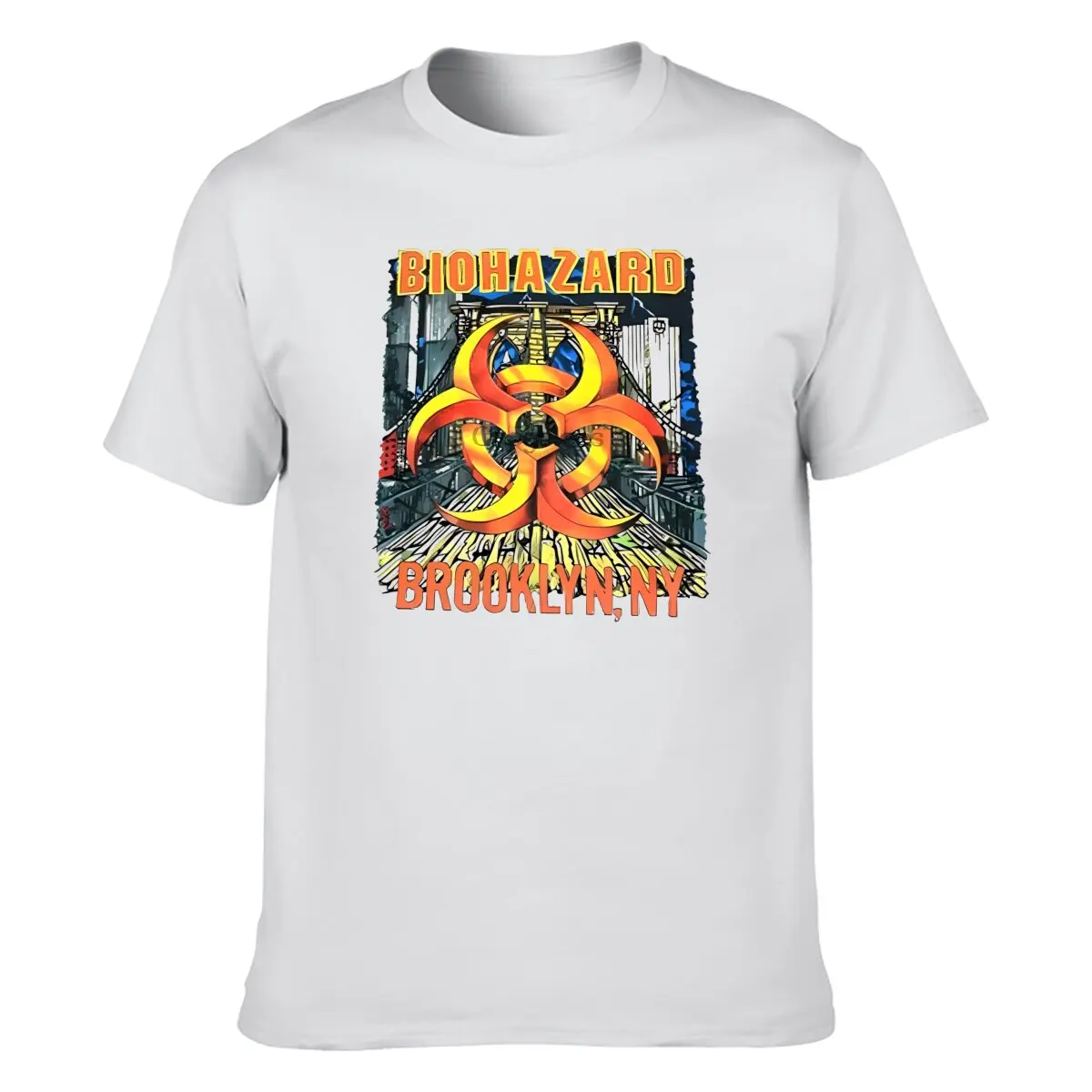 New Biohazard Escape From New York Tour 1991 T-shirt Size USA