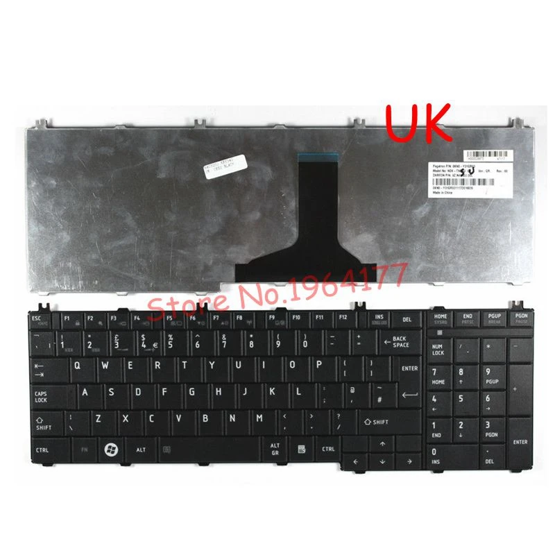 RU/FR/SP/PO/UK/AR Keyboard for toshiba Satellite C660 C650 C655 C655D C670 L670 L770 L675 L750 L755 L650 L655 L775D L775