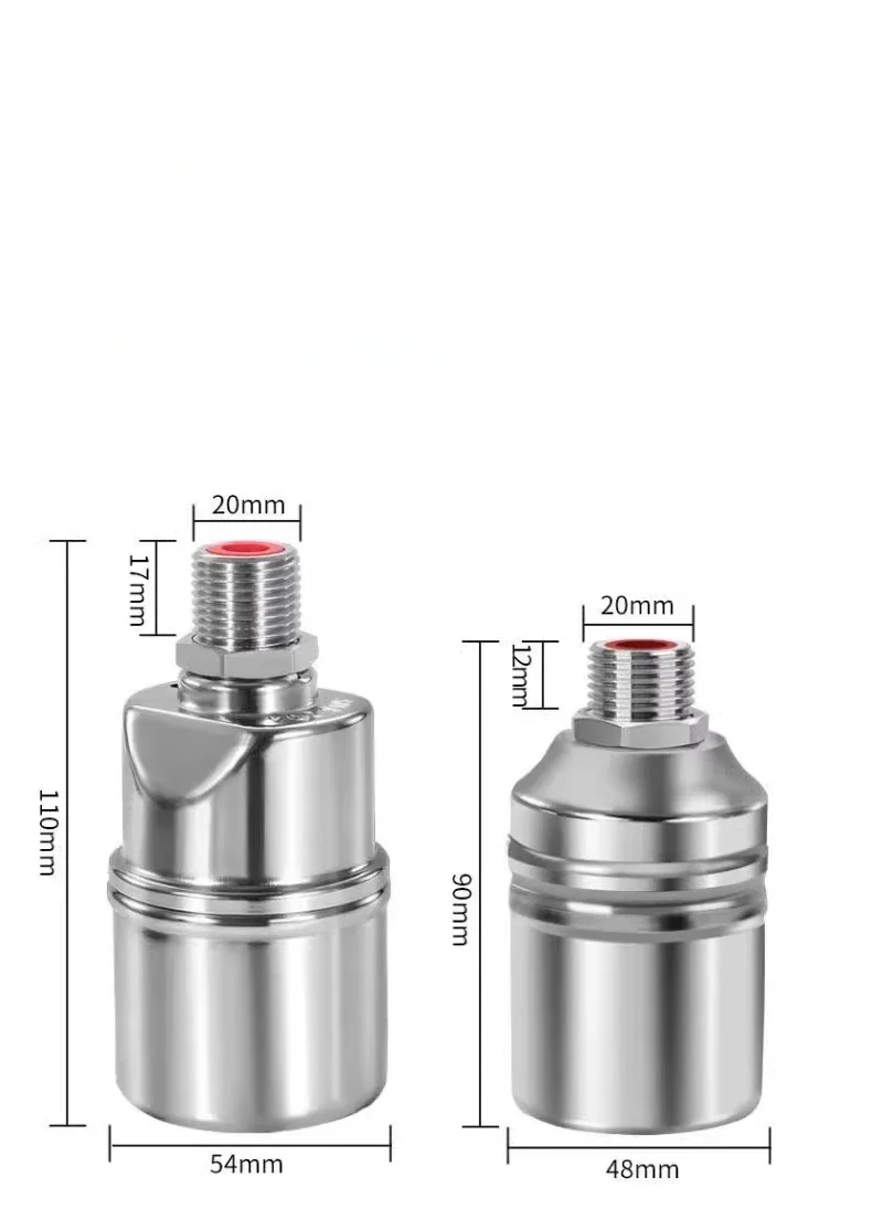 304 stainless steel water full self-stop float valve switch water level controller fully automatic
