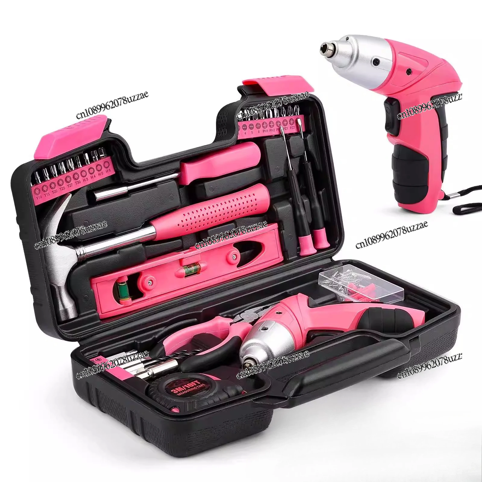 

Электрическая отвертка 3,6 В, многофункциональный набор инструментов для домашнего обслуживания, набор из 11 предметов