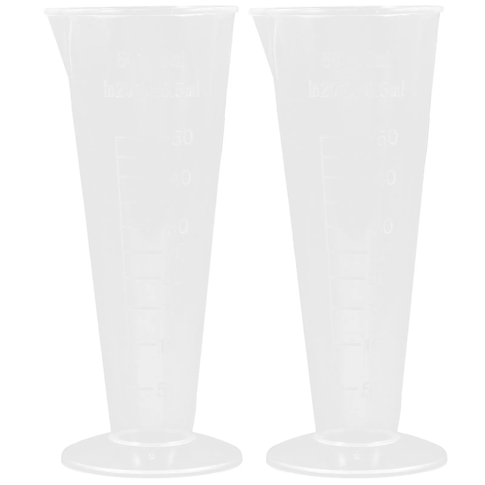 

2Pcs Plastic Measuring Cup for Baking and Cooking Graduated Scales Lightweight Multifunction Kitchen Tool