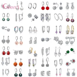 Modern Design 925 Silver  Earrings Jewelry Sets For Women Girls Wedding Multiple Style Jewelry Accessory In One Set