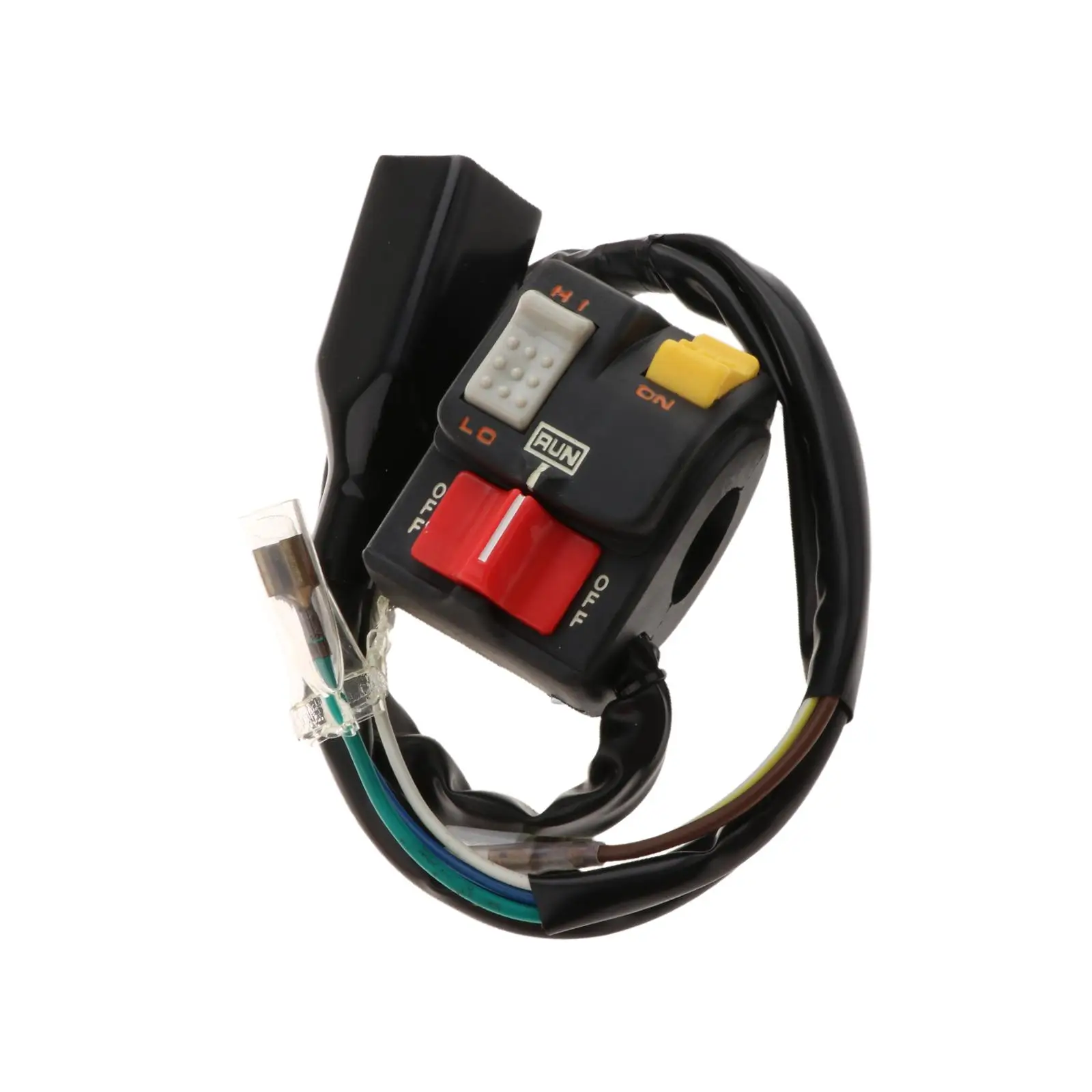 

ABS Plastic Motorcycle Handlebar Switch Light Hi Low on Off Replacement for Honda ATC 350X 1986