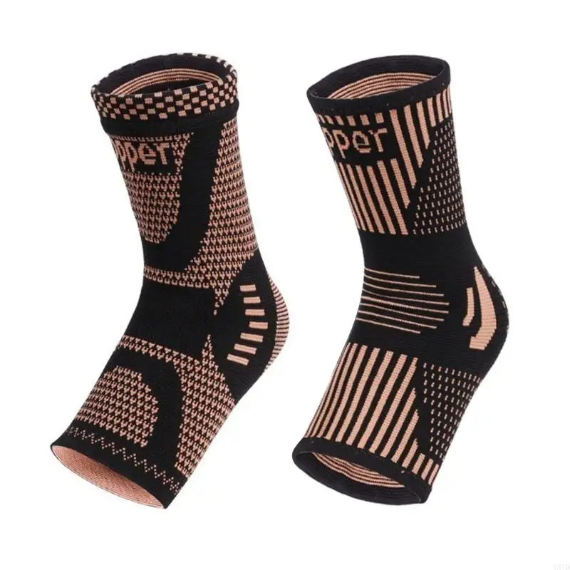 

Y51D Foot & Ankle Brace Socks Ankle Compression Sleeve Foot Brace Running Sports Ankle Support Foot Support for Women Men