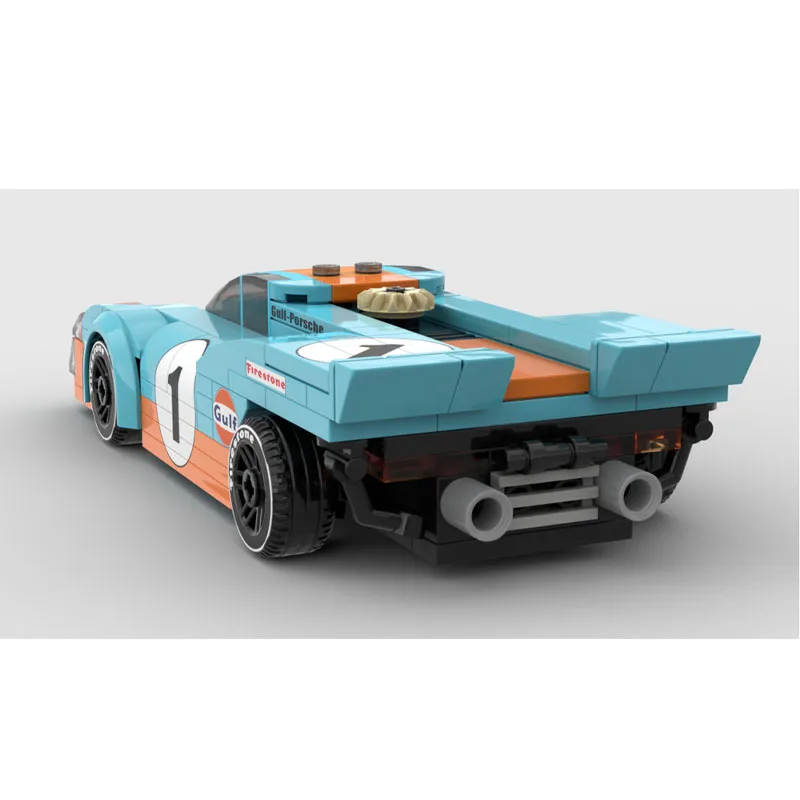 

MOC-105675New90s культовый спортивный гоночный автомобиль, модель строительного блока187 деталей MOC, креативные детские строительные блоки на день рождения для мальчиков, игрушка