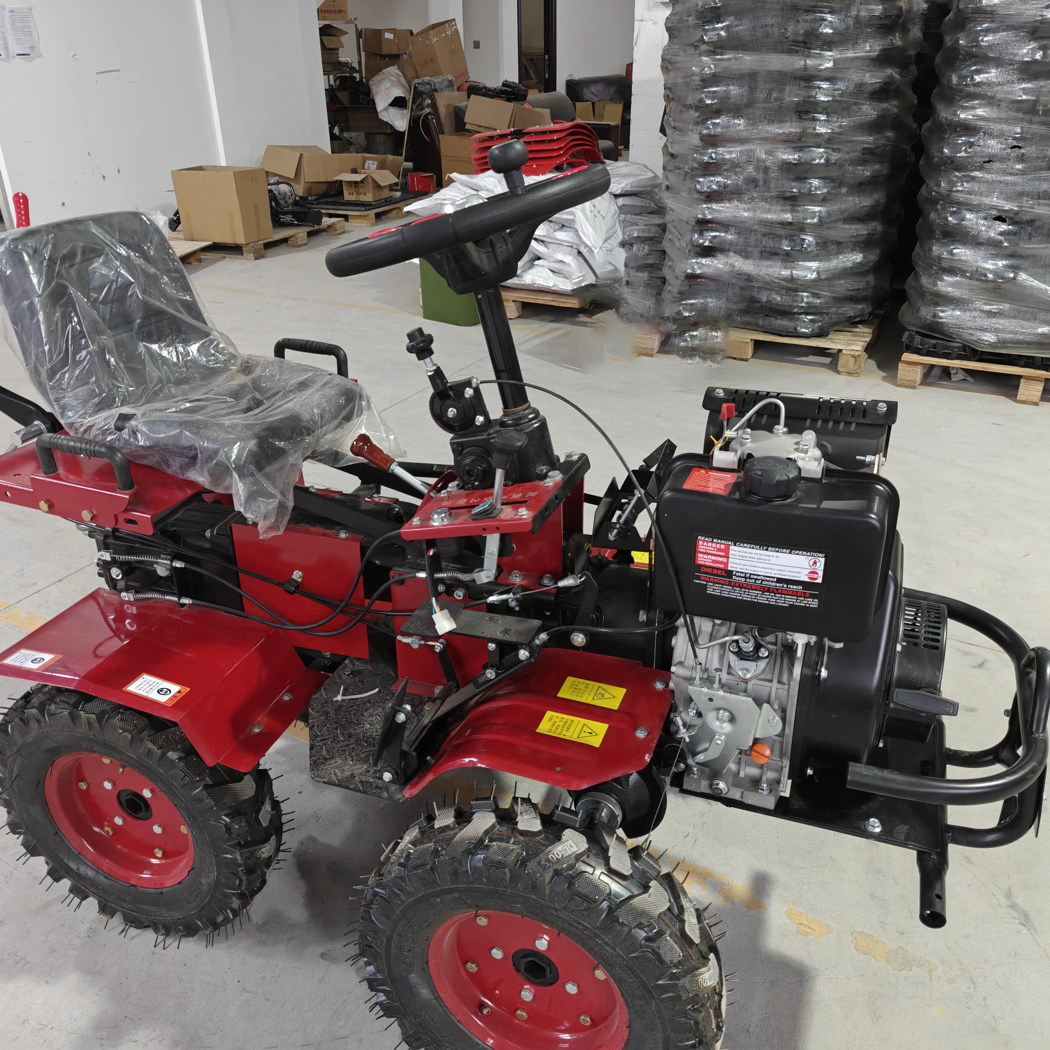 

Chongqing Spring Power Tiller Engine Agricultural Machinery Equipment Agricultural Plowing Machine 18HP 198F