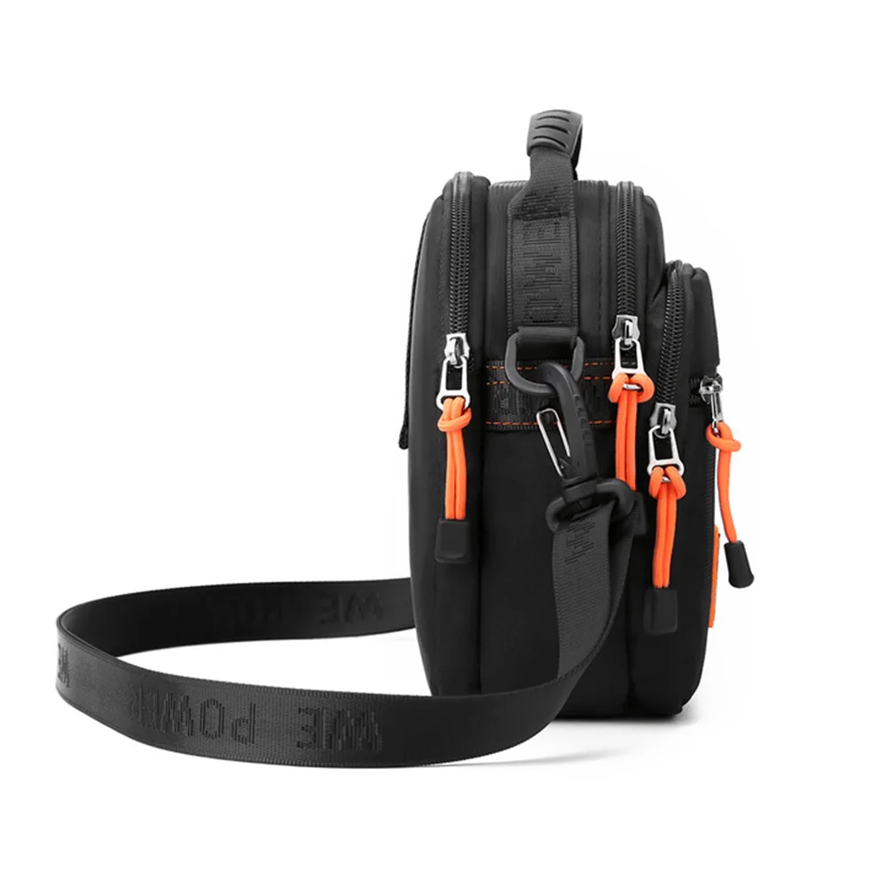 Männer Cross Body Schulter Top Griff Tasche Tasche Klappe Nylon Militär mode männlich kleine Schlinge Umhängetaschen Mini Handtasche – Detail 14