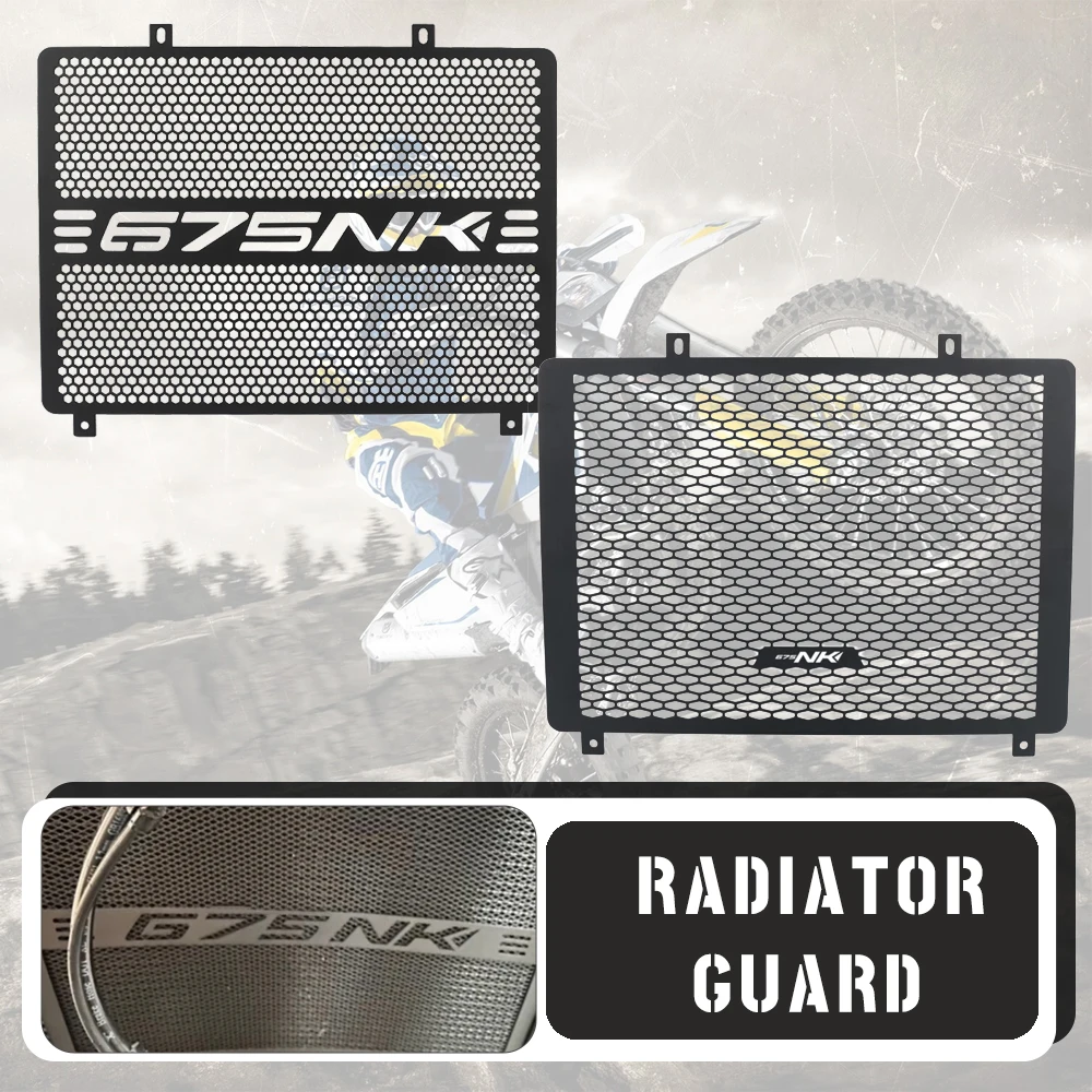 

2024 2025 2026 Мотоциклы ДЛЯ CFMOTO 675NK 675 NK SS SR SR-R SRR 675 675SR-R 675SS NK675 Защитная крышка решетки радиатора