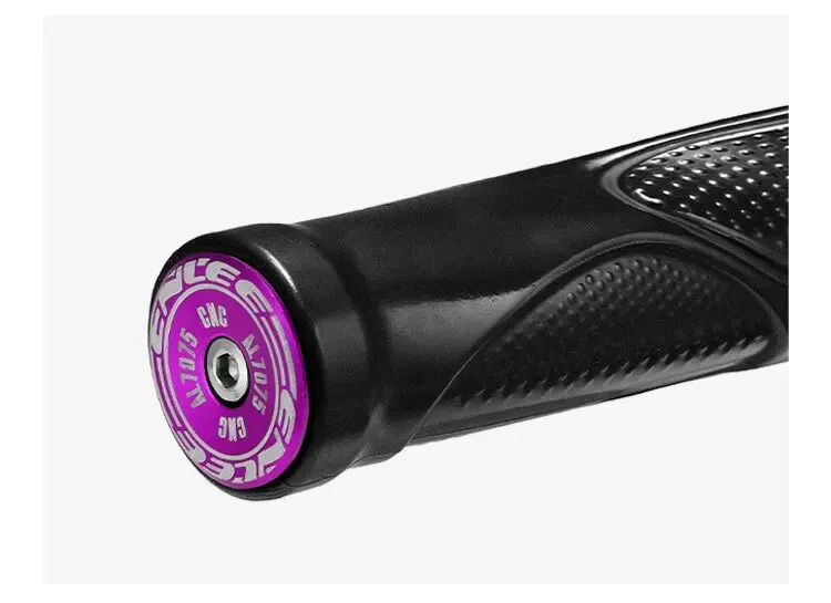 ENLEE 1 Paar Bike Grip Griff Bar End Kappe Aluminium Legierung MTB Lenker Griffe Stecker Kappen Für Fahrrad Lenker Zubehör – Detail 14