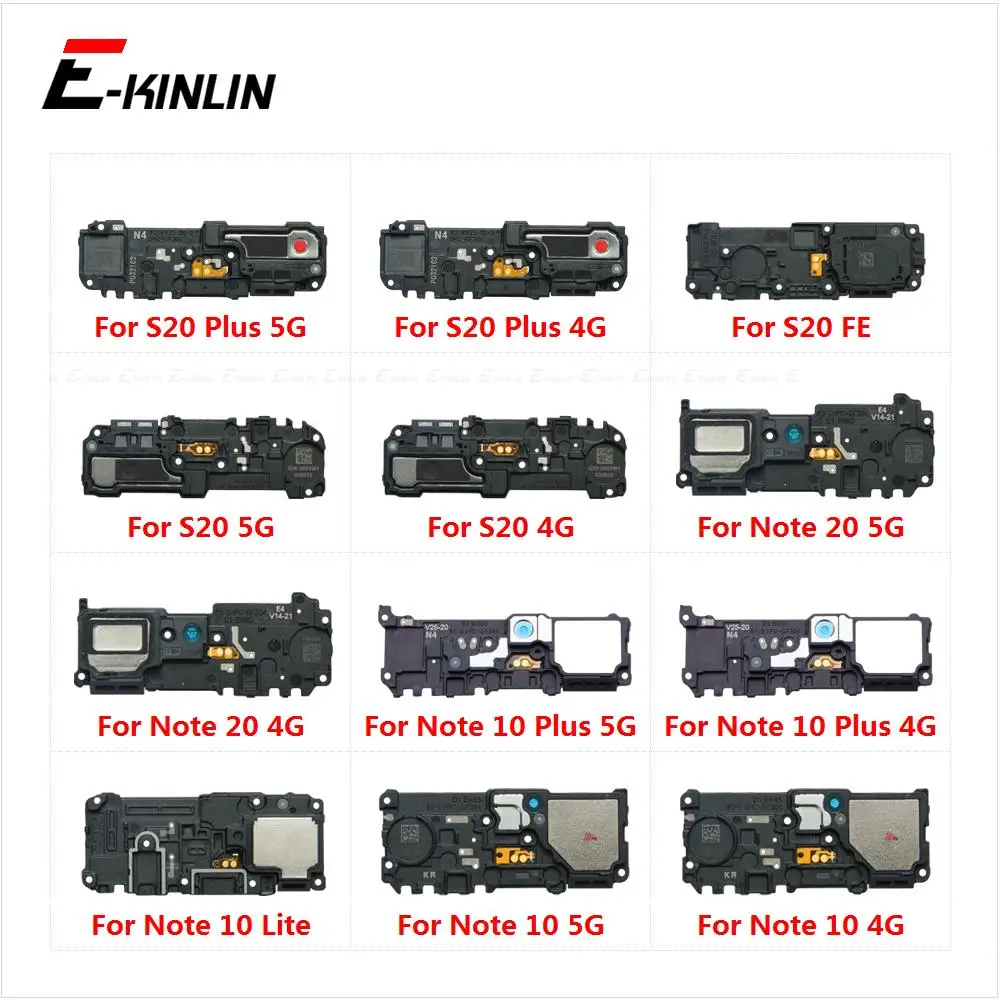 

Задний нижний динамик-зуммер (громкоговоритель) с гибким кабелем для Samsung Galaxy Note 10 Lite 20 S20 FE Plus 4G 5G