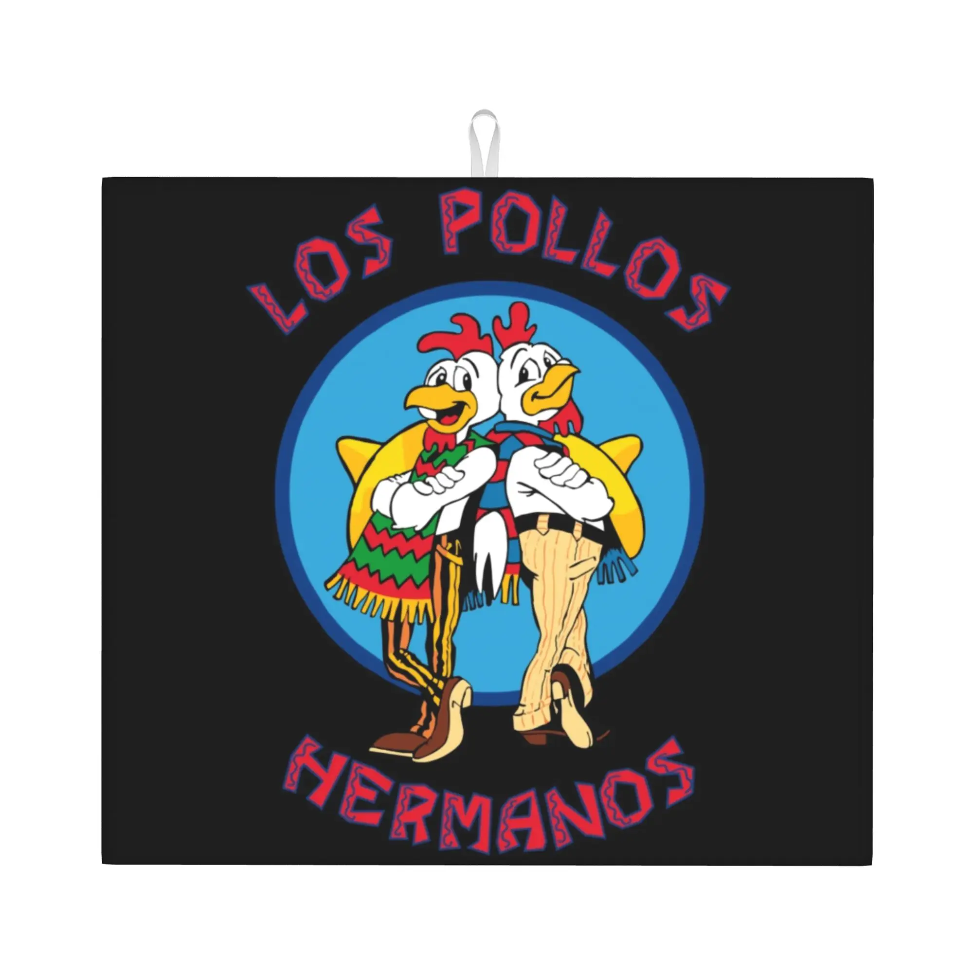 Los Pollos Hermanos Breaking Bad Drying Mat For Kitchen Waterproof Oil Proof The Chicken Brothers Countertop Protector Mat