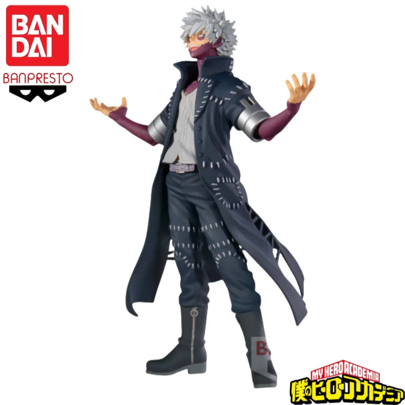 재고 있음 오리지널 반다이 반프레스토 My Hero Academia Dabi 애니메이션 캐릭터 모델 장난감 생일 선물 차고