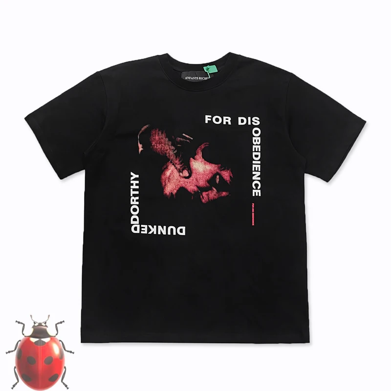 

ERD Children Refuse Violence Print T-Shirt Enfants Riches Deprimes Short Sleeve Men Women Streetwear Casual T-Shirts