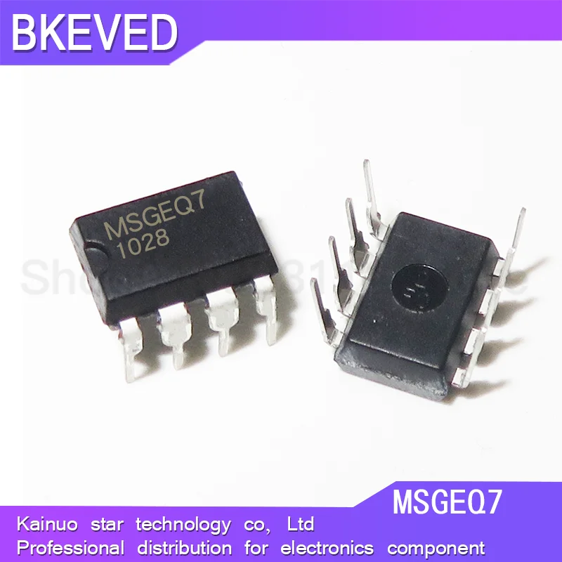 1pcs 100% New original MSGEQ7 DIP-8 MSGE07 DIP MSGEO7 DIP8 MSGEQ5