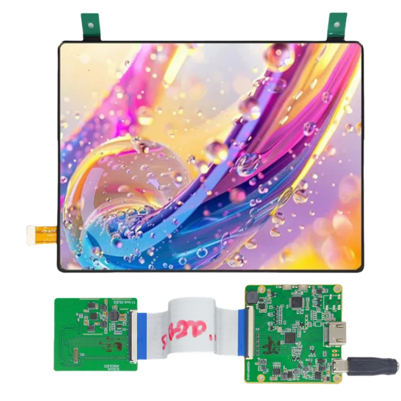 8-inch AMOLED Folding Screen 2480*1860 WQXGA 2K HD Optional HD-MI Driver Board Tablet Flexible Display Screen