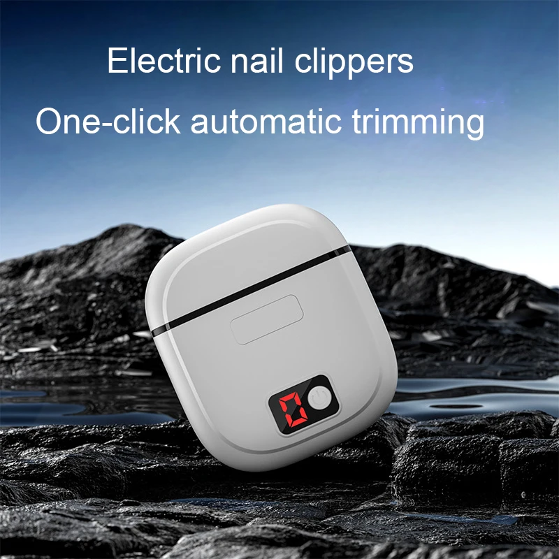 

Перезаряжаемая электрическая машинка для стрижки ногтей с защитой от защемления, мини-триммер для ногтей подходит для детей и взрослых в качестве автоматического машинки для стрижки ногтей.