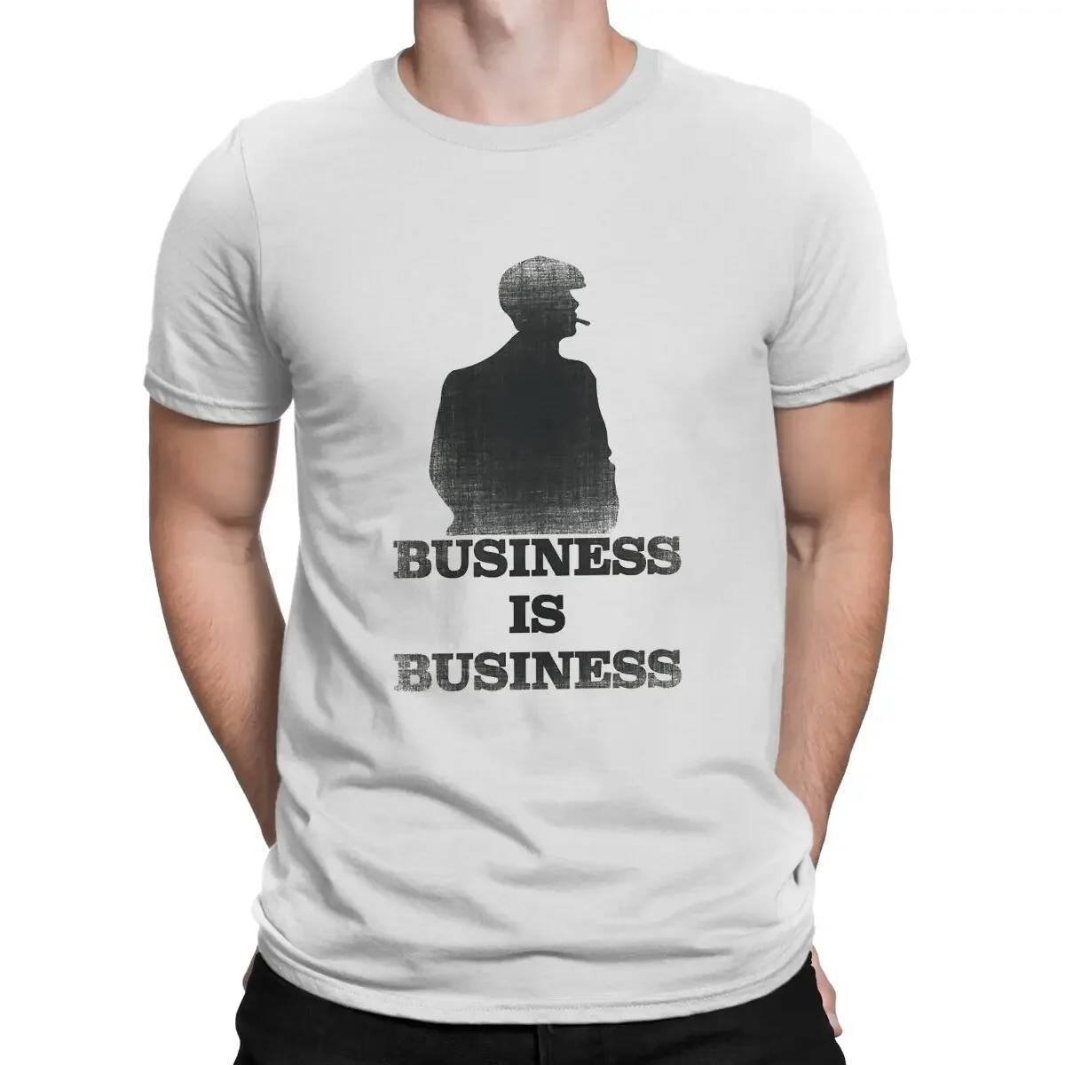 Shelby Brothers Business is Business Essential Tshirt Homme Men's Clothing Polyester T Shirt For Men