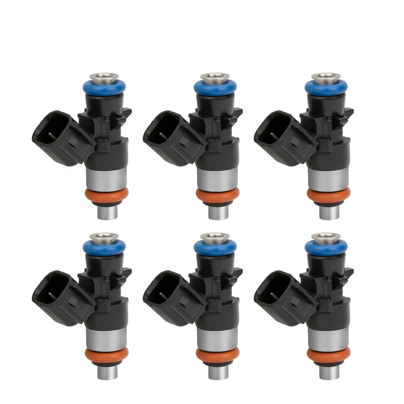 6Pcs Fuel Injectors For Jeep Grand Cherokee for Dodge Avenger Journey Durango 3.6L For Chrysler 0280158233 5184085AC FJ1147