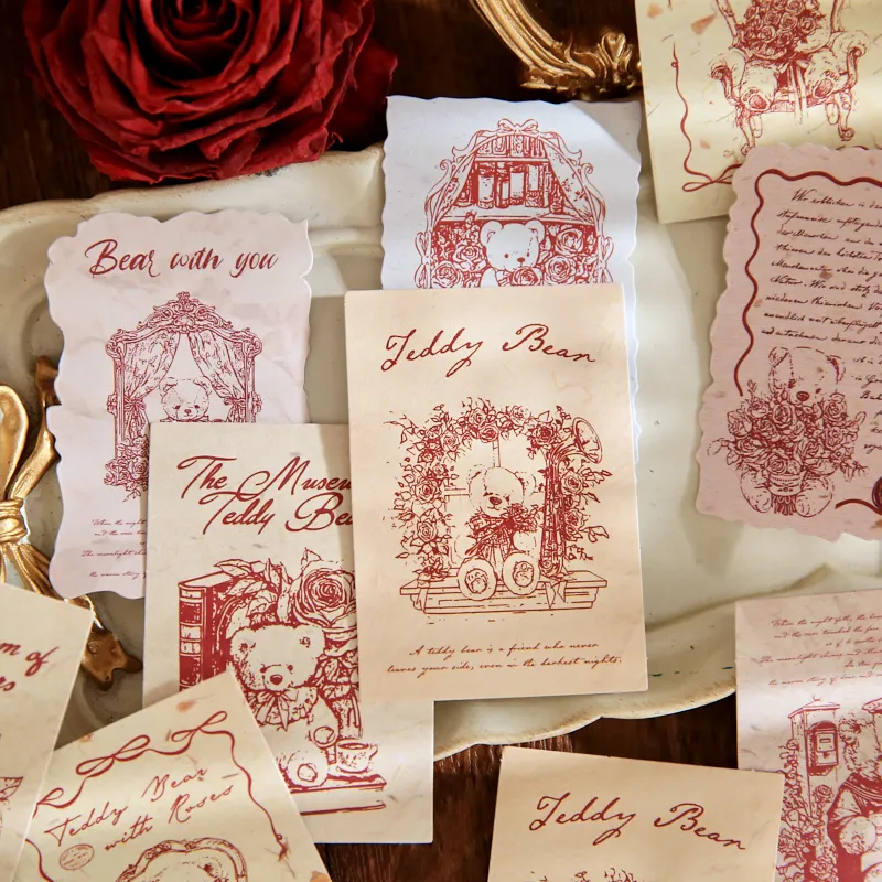 

30 шт., серия «Отпечаток памяти», ретро-арт, этикетки, наклейки, набор материалов, сделай сам, скрапбук ручной работы, эстетические принадлежности для рукоделия