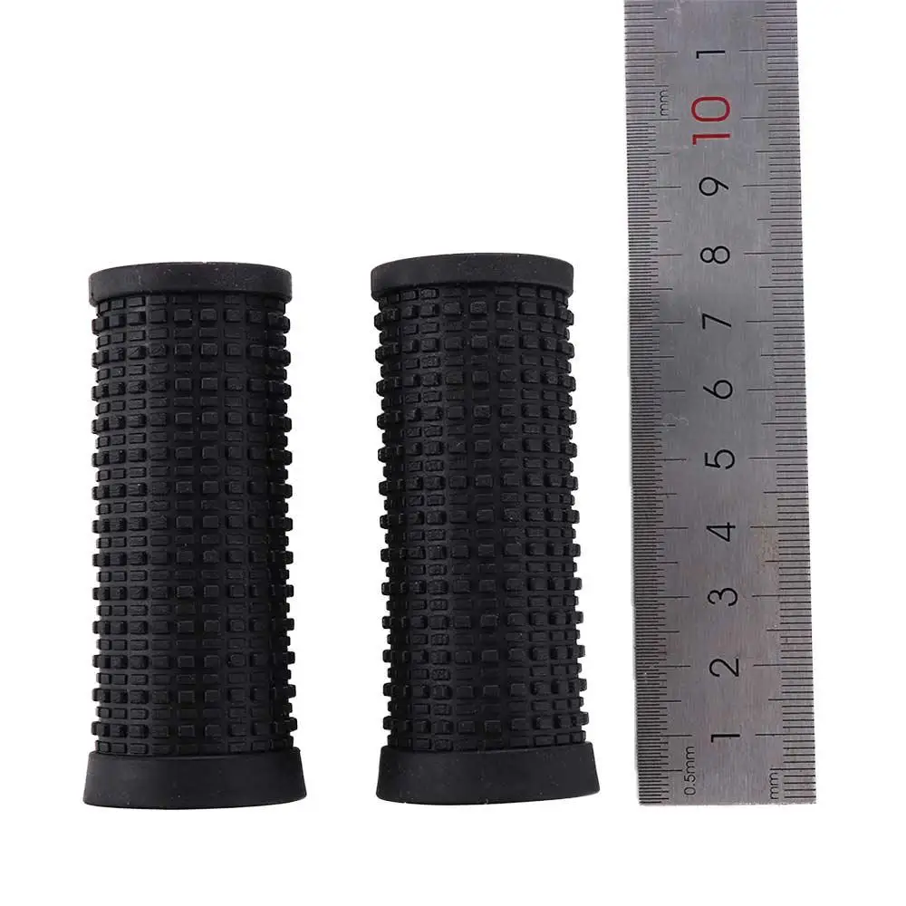 22.2 × 75 ミリメートルスクーター MTB バイクハンドルバーグリップバイクグリップハンドルバー保護カバーバイクハンドルバーグリップショートバーカバー