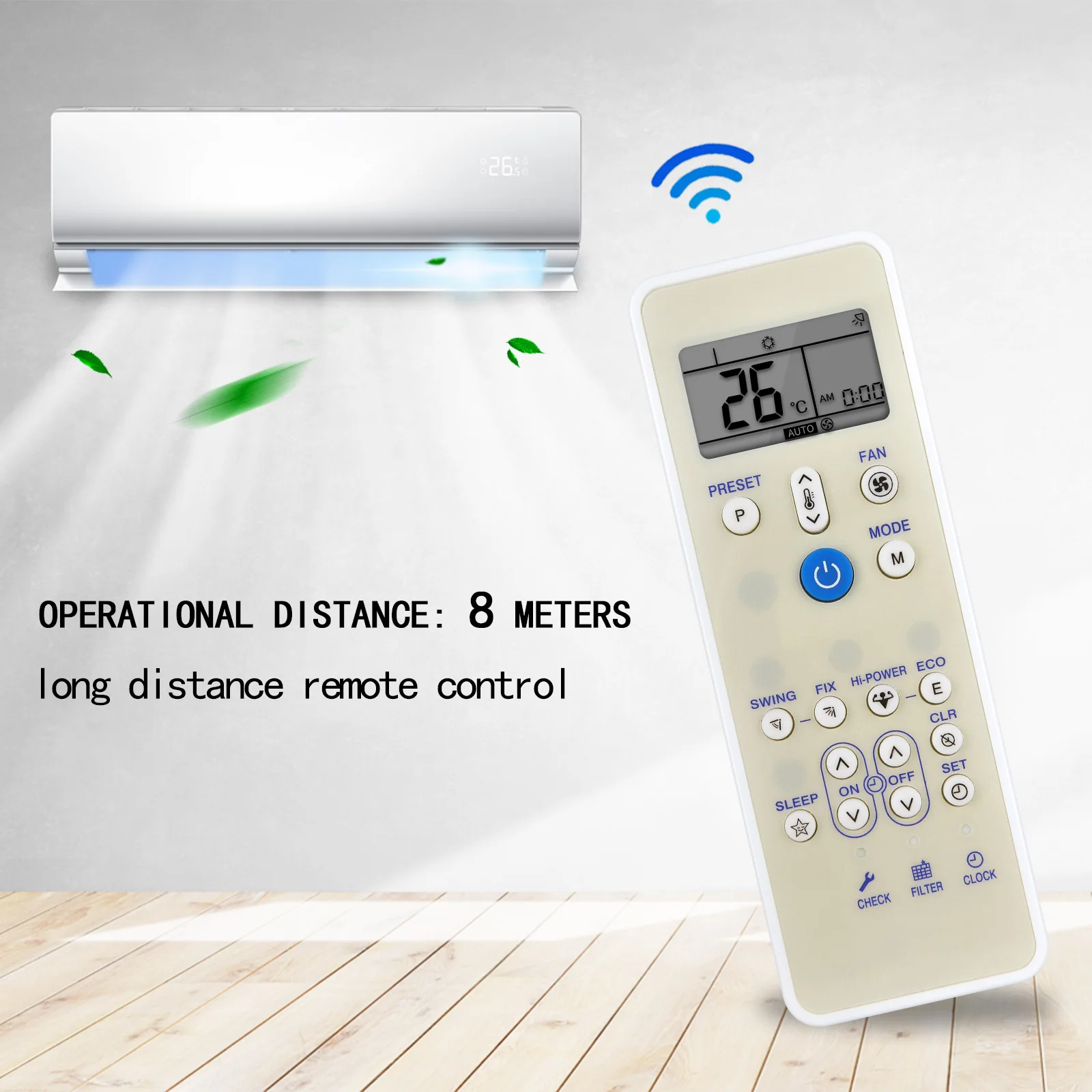 Nowy pilot zdalnego sterowania dla Carrier Toshiba WC-L03SE WH-L03SE RBC-AX32CE2 RBC-AX32UW-E TCB-AX32E2 KTKL004