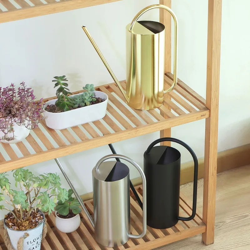 

Лейка для комнатных растений, металлическая лейка из нержавеющей стали, горшок с длинным носиком для комнатных домашних растений, бонсай, открытый сад