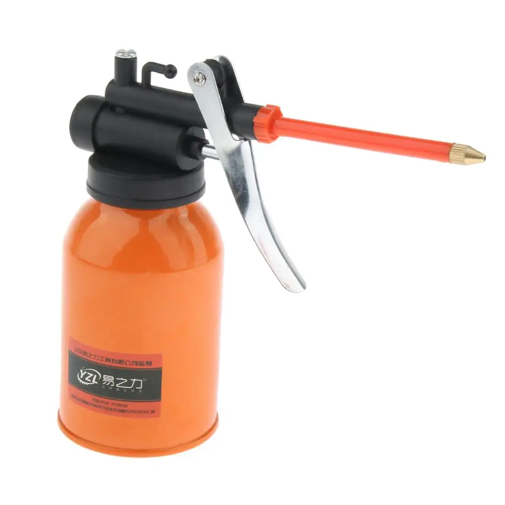 Workshop Use High Pressure Pump Oiler Oil Spray Can with Adjustable Spout for Multipurpose Lubrication