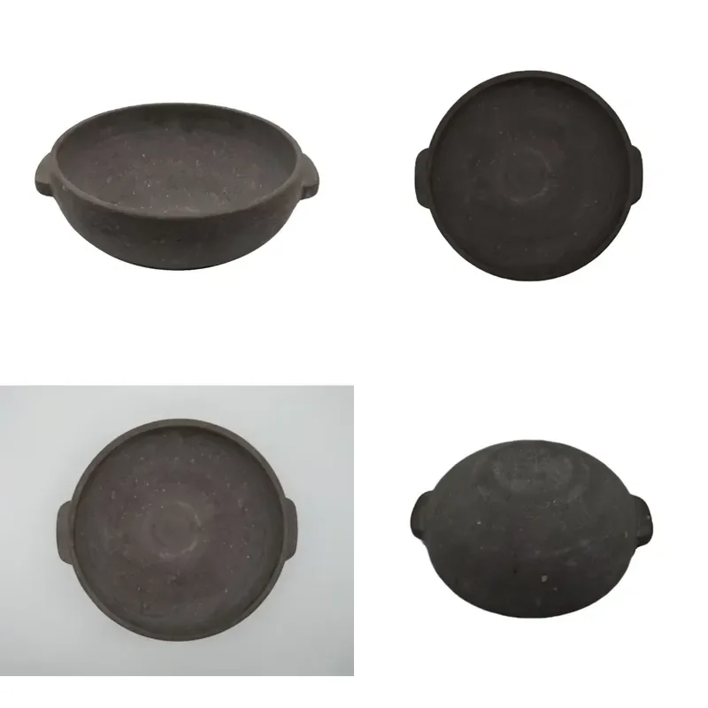 Factory Direct Sales Volcanic Stone Pot Natural Rock Cooking Vessel Heat Resistant Kitchen Cookware for Healthy Meals