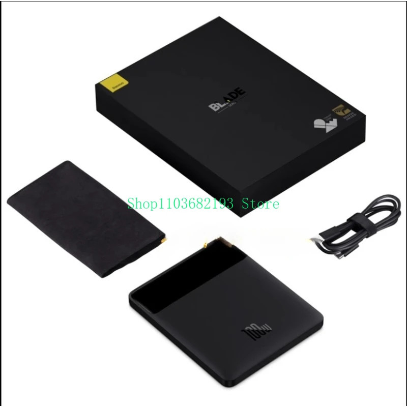 20000mAh 100W/65W Blade High Power Digital Display Quick Charge Mobile Power Supply High Capacity Portable Power Bank