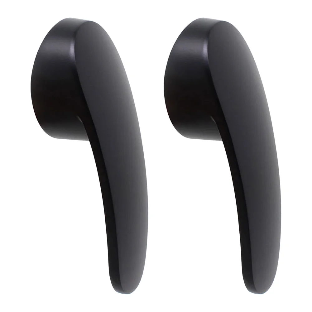 Black Zinc Alloy Handle Kitchen Faucet Parts Bathroom Handle Accessories Mounting Devices Included Versatile Compatibility
